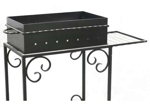 детальное фото мангал м-07, 102*95*40см, антрацит. дачный эксперт в интернет-магазине Дачный Эксперт
